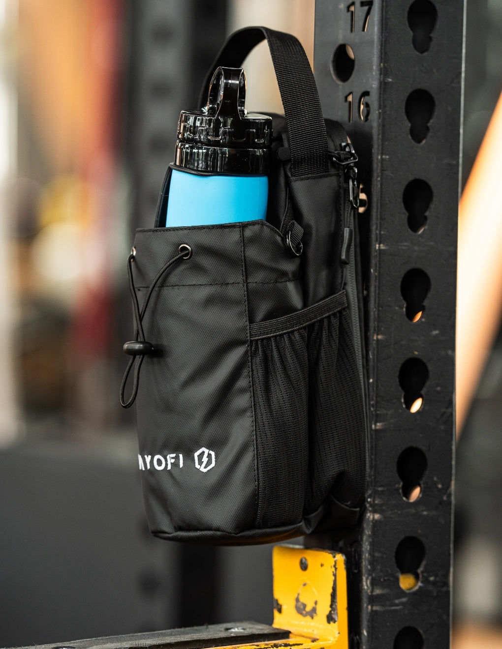 Magnetic Gym Bag – Attaches to any Metal in the gym, Holds Essentials & Rayofi Machine
