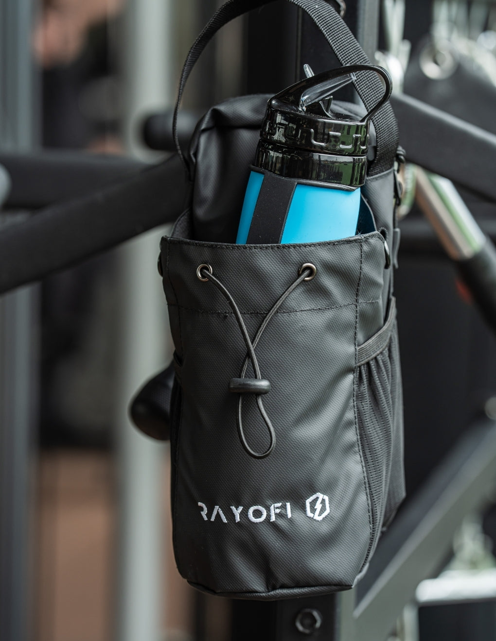 Magnetic Gym Bag – Attaches to any Metal in the gym, Holds Essentials & Rayofi Machine