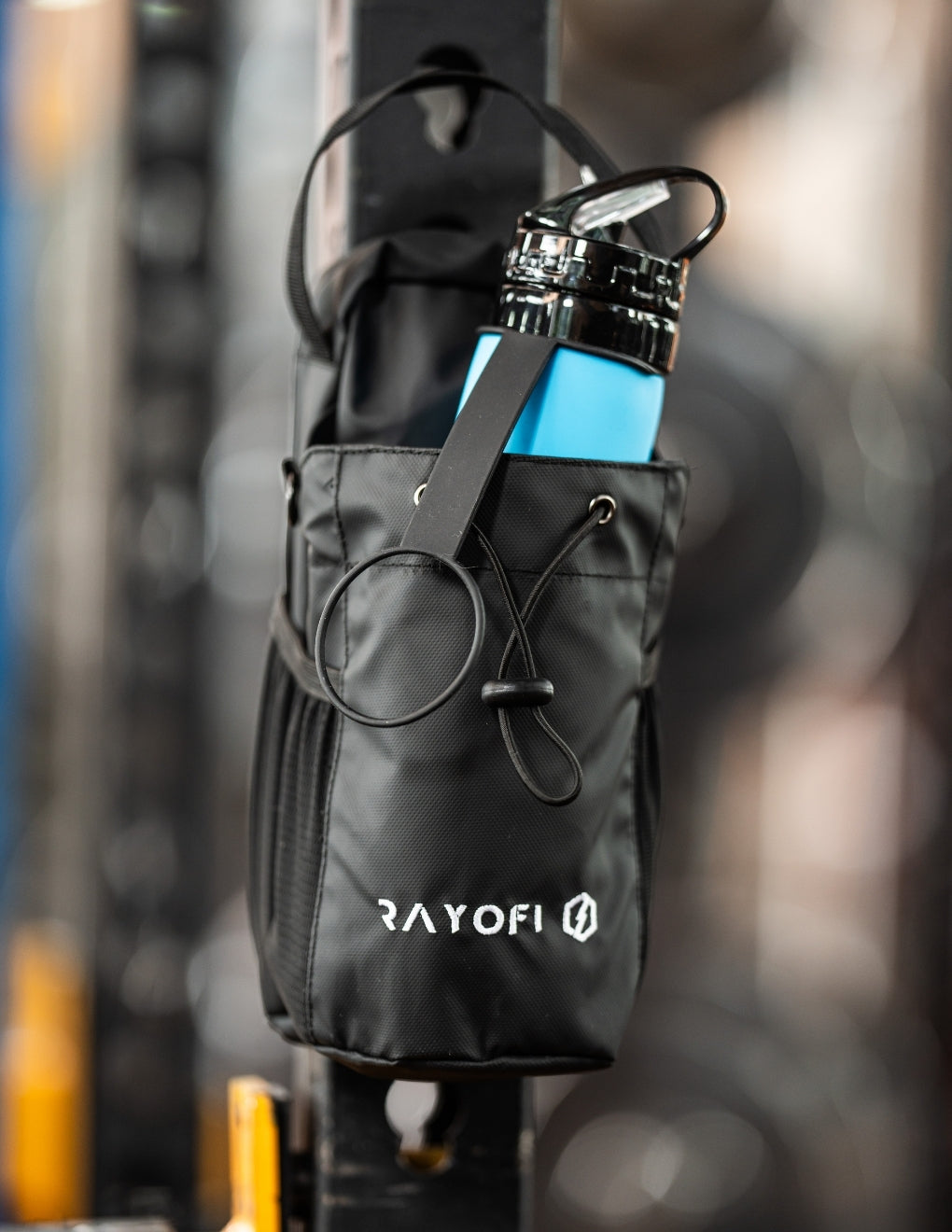 Magnetic Gym Bag – Attaches to any Metal in the gym, Holds Essentials & Rayofi Machine