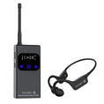 Cargar la imagen en la vista de la galería, Conjunto Swimcomm T6 y W25. Auriculares Bluetooth/Push-To-Talk de conducción ósea resistentes al agua + transmisor de radio Push-To-Talk. Paquete. Para música y entrenamiento.