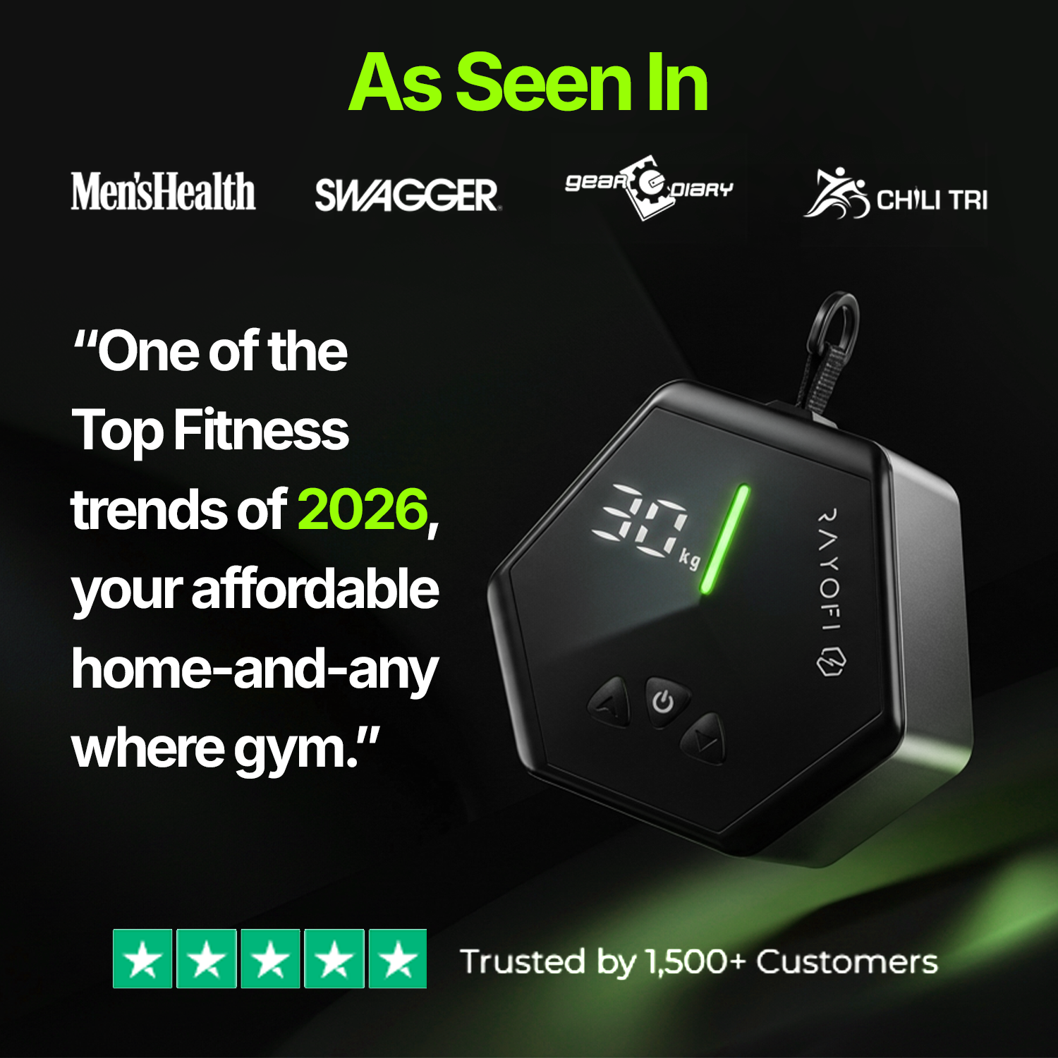 Máquina de gimnasio portátil Go-Tone