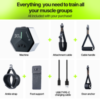 Machine de gymnastique portable avec tous les accessoires