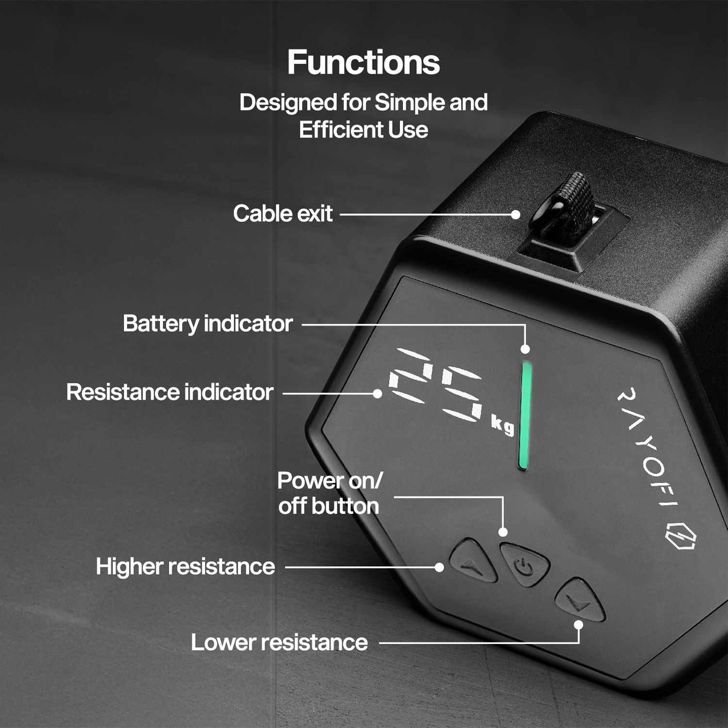 Máquina de gimnasio portátil Go-Tone