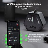 Máquina de gimnasio portátil que incluye todos los accesorios.