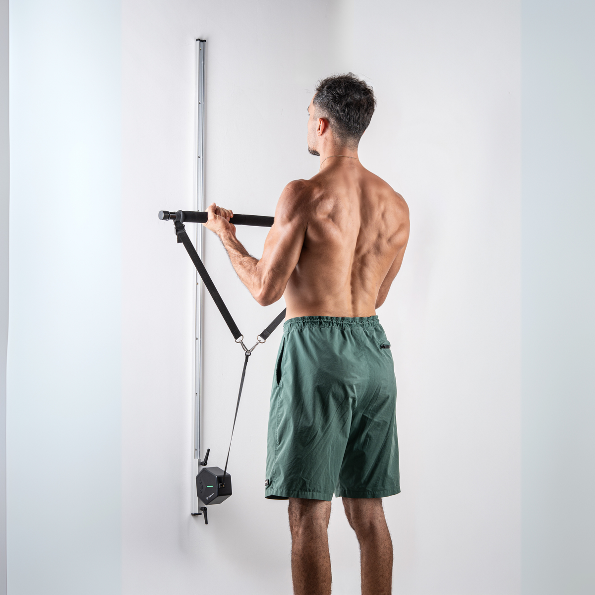 GYMDOCK Wallmount:  Attach your Go-Tone at any position on the wall.