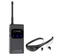 Bild in Galerie-Betrachter laden, Waterproof MP3/Push-To-Talk receiver headset + radio push-to-talk transmitter. BUNDLE. FOR MUSIC AND FOR COACHING
