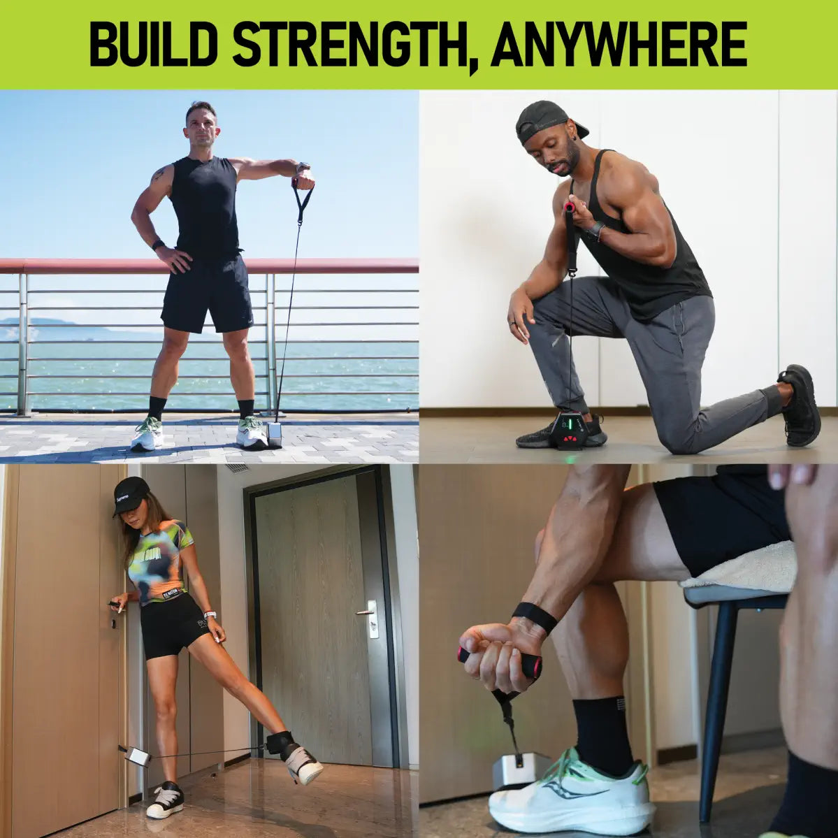 Build strength anywhere with the Go-Tone Pro