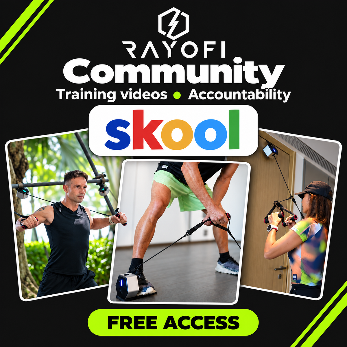 Rayofi Community on Skool — training videos and accountability